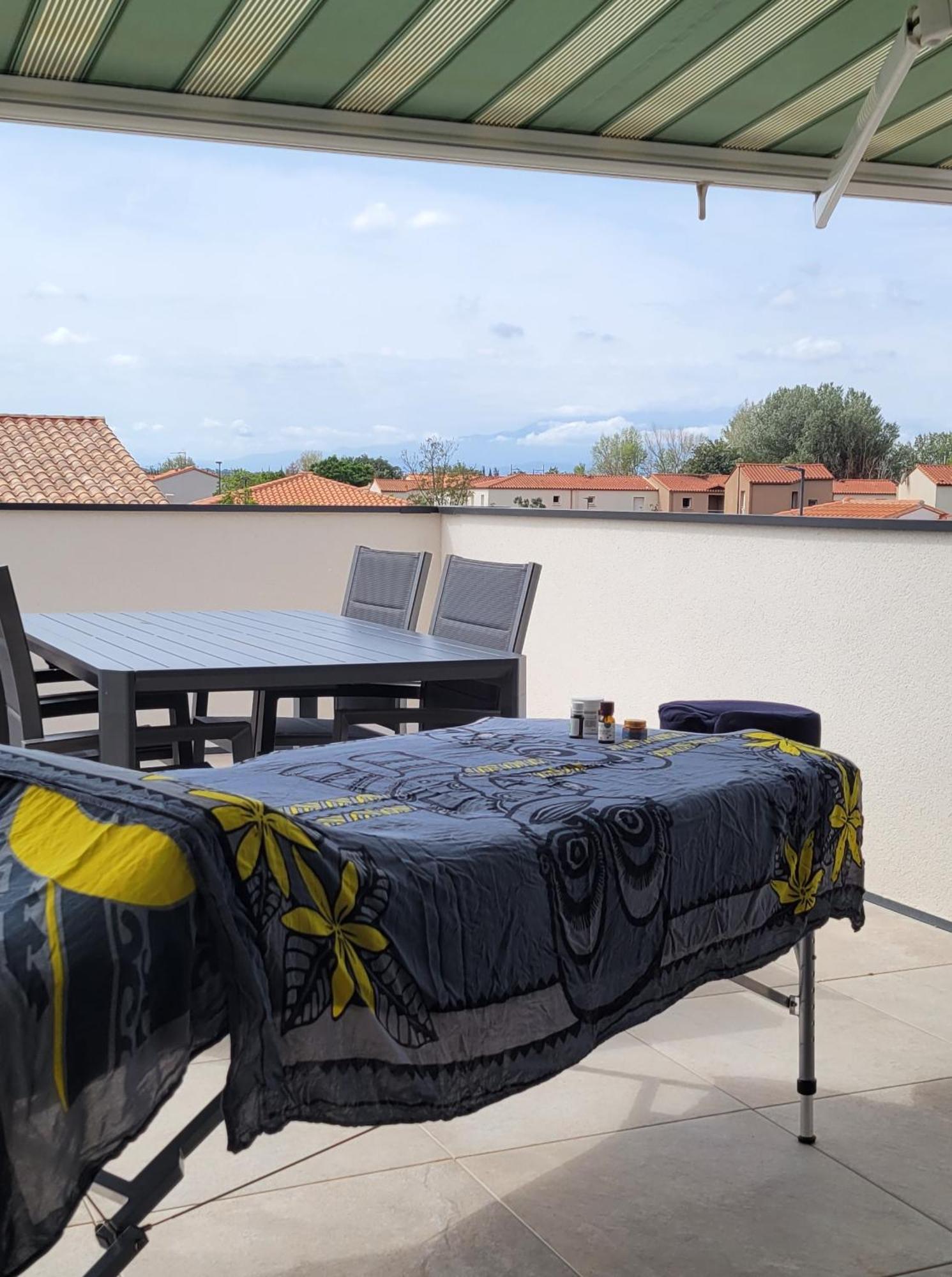 Studio Vue Montagne Rivesaltes Ngoại thất bức ảnh